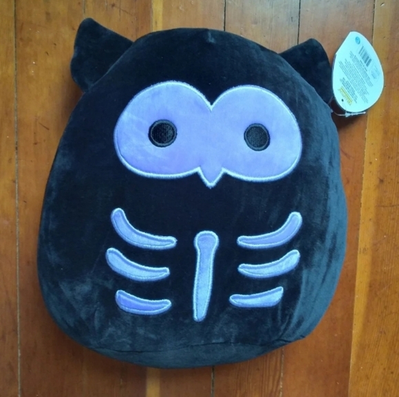 Squishmallow Holly Owl Skeleton 